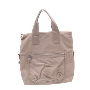 Kipling Eleva Womens Handbag Gray Detachable Adjustable Strap Shoulder Bag